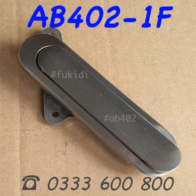 Khóa tủ điện inox 304, KT 30x123mm - AB402-1F