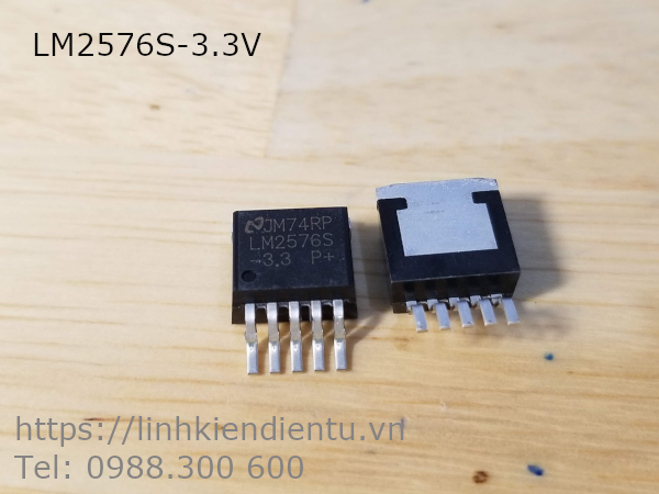 LM2576S-3.3V: ổn áp buck 3.3V/3A với ngõ vào từ 7-40VDC