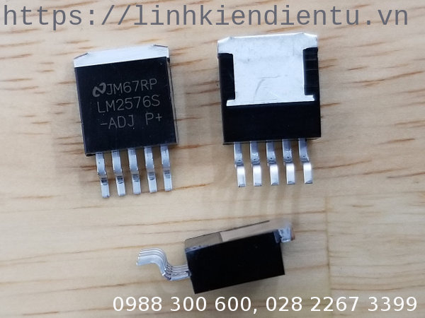 LM2576S-ADJ: 40V, 3A Low Component Count Step-Down Regulator