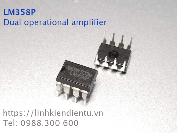 LM358P Dual-Operational Amplifiers
