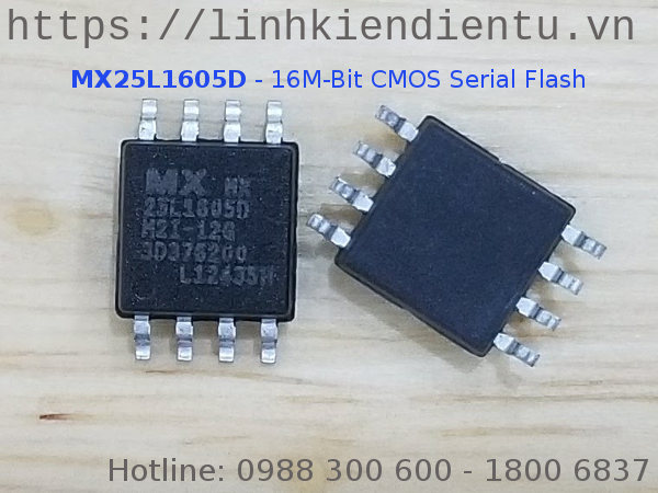MX25L1605D: 16M-Bit CMOS Serial Flash Memory