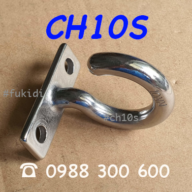 Móc dấu hỏi inox 304 treo trần nhà đa năng M10 - CH10S