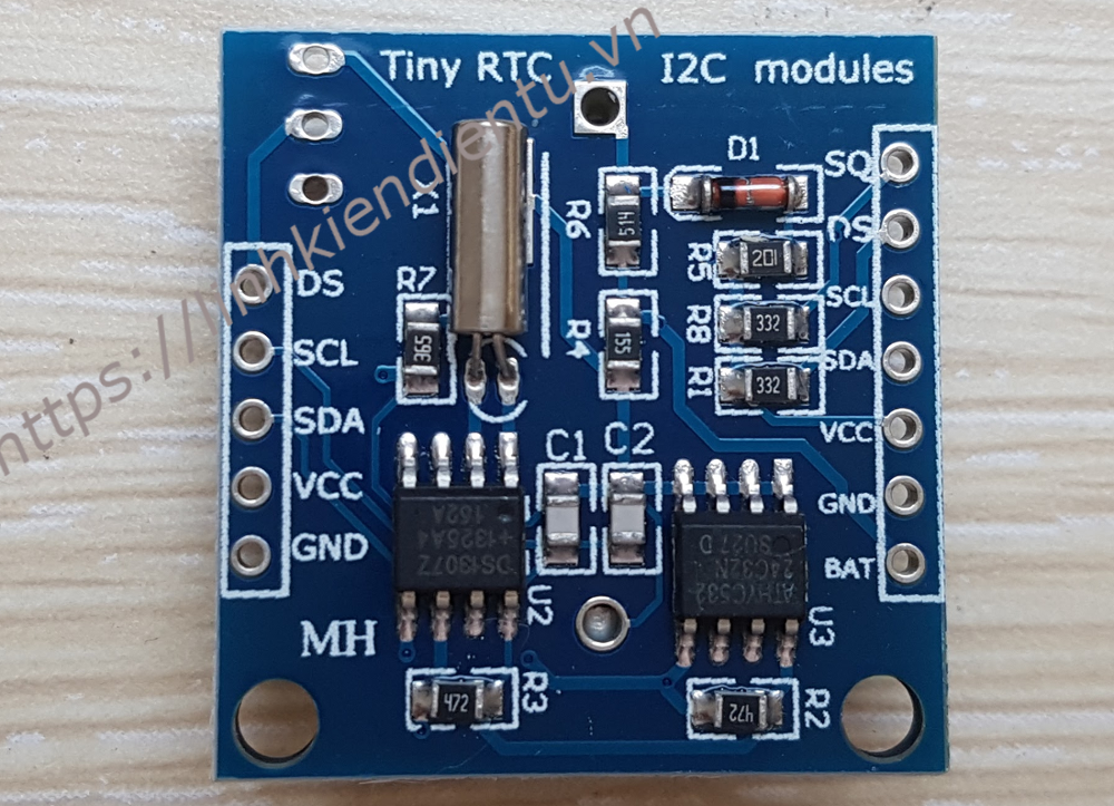 Module I2C RTC DS1307, AT24C32
