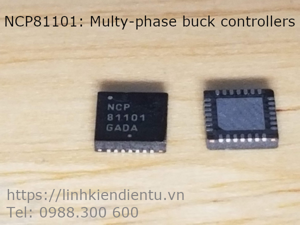 NCP81101: Multy-phase buck controllers