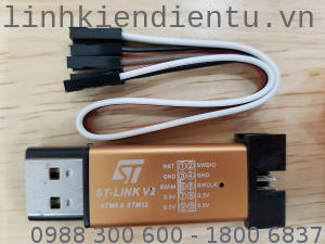 ST-Link V2: STLink ST Link Mạch nạp và debug cho vi xử lý STM8 và STM32
