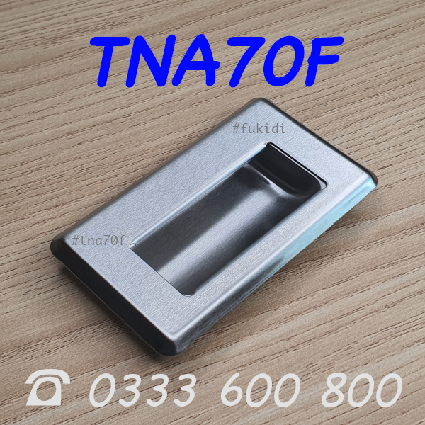 Tay nắm âm, tay nắm hộc tủ inox 304 KT 62x109mm - TNA70F