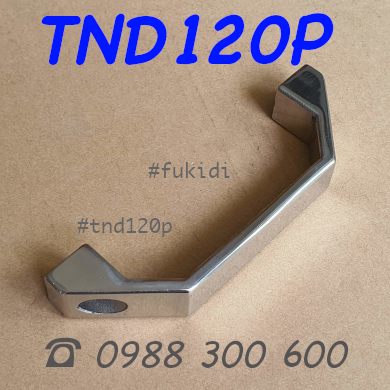 Tay nắm cửa tủ inox 304 kiểu dáng dẹp, dài 120mm - TND120P