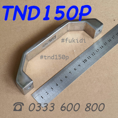 Tay nắm cửa tủ inox 304 kiểu dáng dẹp, dài 150mm - TND150P