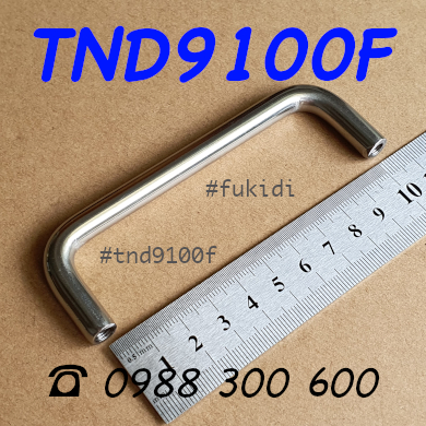 Tay nắm chữ D inox 304, M9 dài 100mm - TND9100F