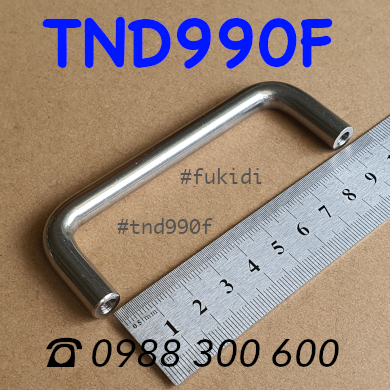 Tay nắm chữ D inox 304, M9 dài 90mm - TND990F