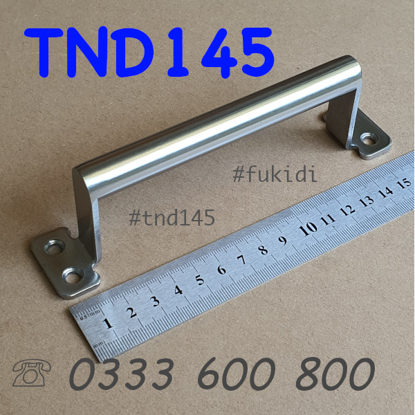Tay nắm chữ D thép không gỉ, M16 dài 145mm - TND145