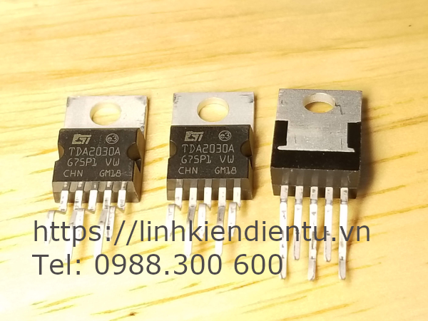 TDA2030A: 14W hi-fi audio amplifier transistor