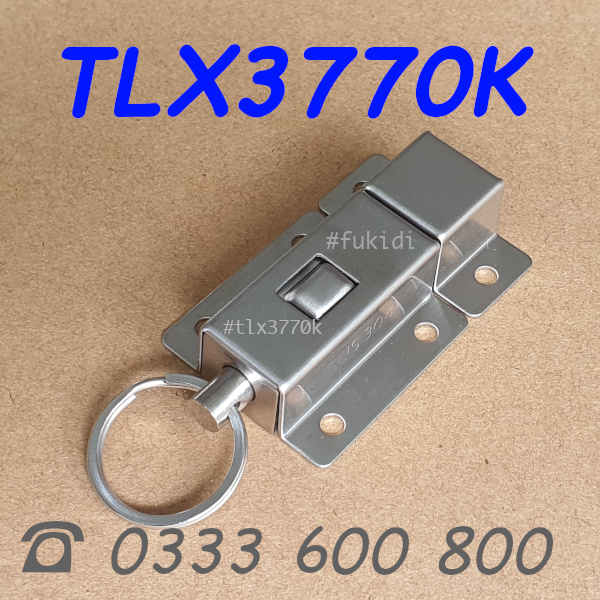 Then cài khẩn cấp, inox 304, KT M7, 37x70mm - TLX3770K