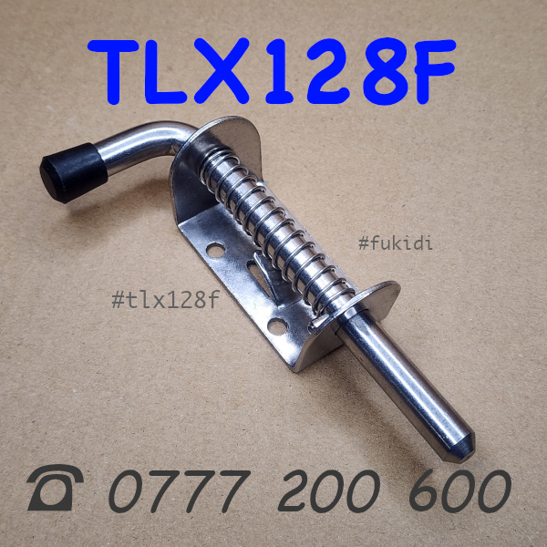 Then cửa lò xo inox 304, then M10 dài 128mm - TLX128F