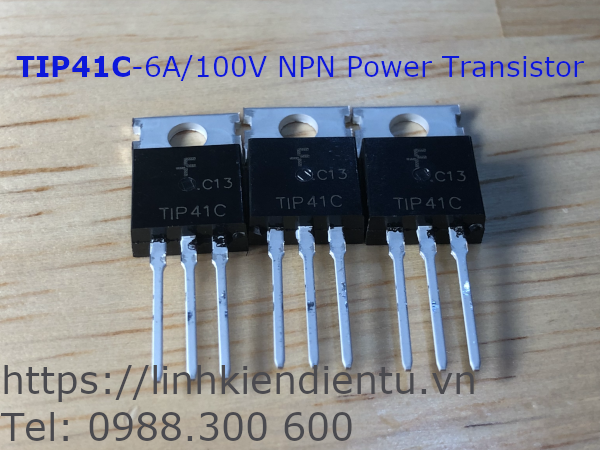 TIP41C - 6A/100V NPN Power Transistor