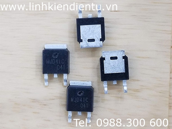MJD41C (TIP41, J41C): 6.0A, 100V NPN Bipolar Power Transistor 