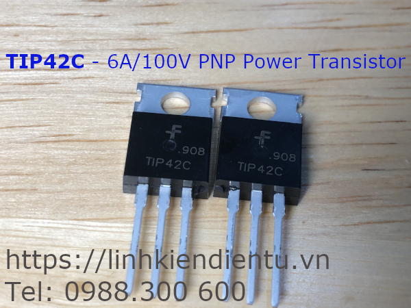 TIP42C: 6A/100V PNP Power Transistor