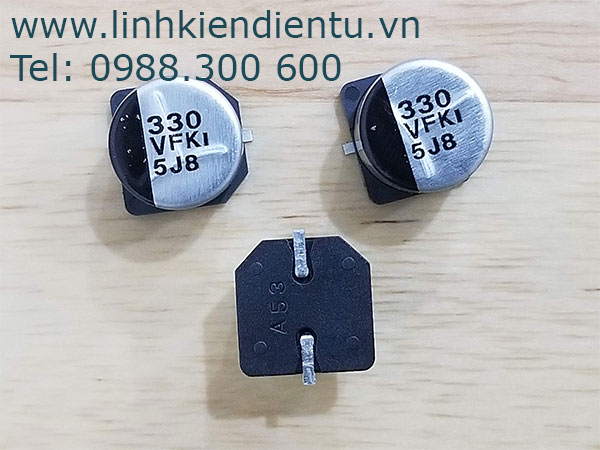 Tụ nhôm Panasonic 330uF/35V 10x10mm SMD