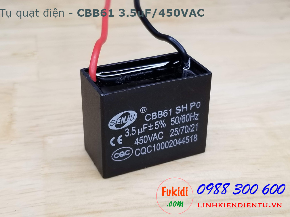 Tụ CBB61 3.5uF 450V