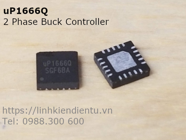 uP1666Q Two Phase Buck Controller