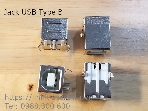 Đầu jack USB loại B (USB máy in)