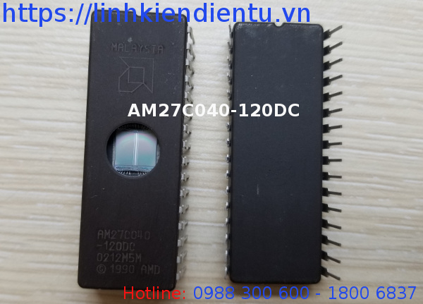 AMD AM27C040-120DC - 512KB UV EPROM and OTP EPROM