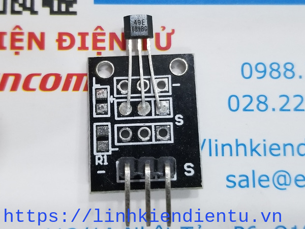 Cảm biến từ trường ky-035 - analog hall magnetic sensor ky-035