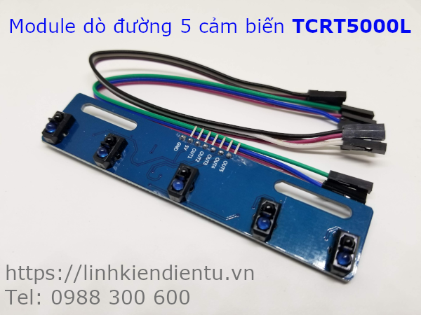 Module cảm biến quang dò đường 5 cảm biến TCRT5000L