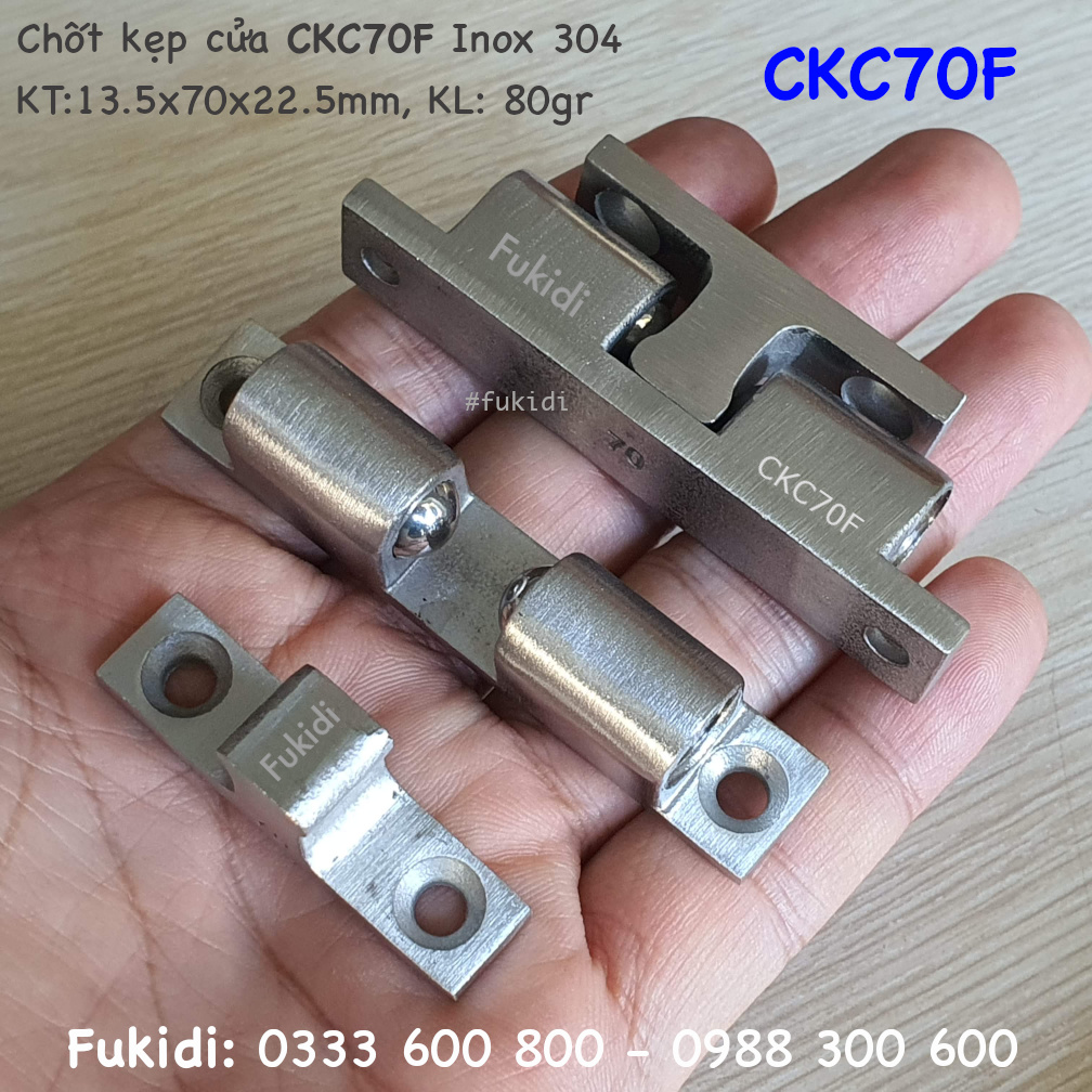 Một cách rất trực quan về kích cỡ của chốt CKC70F