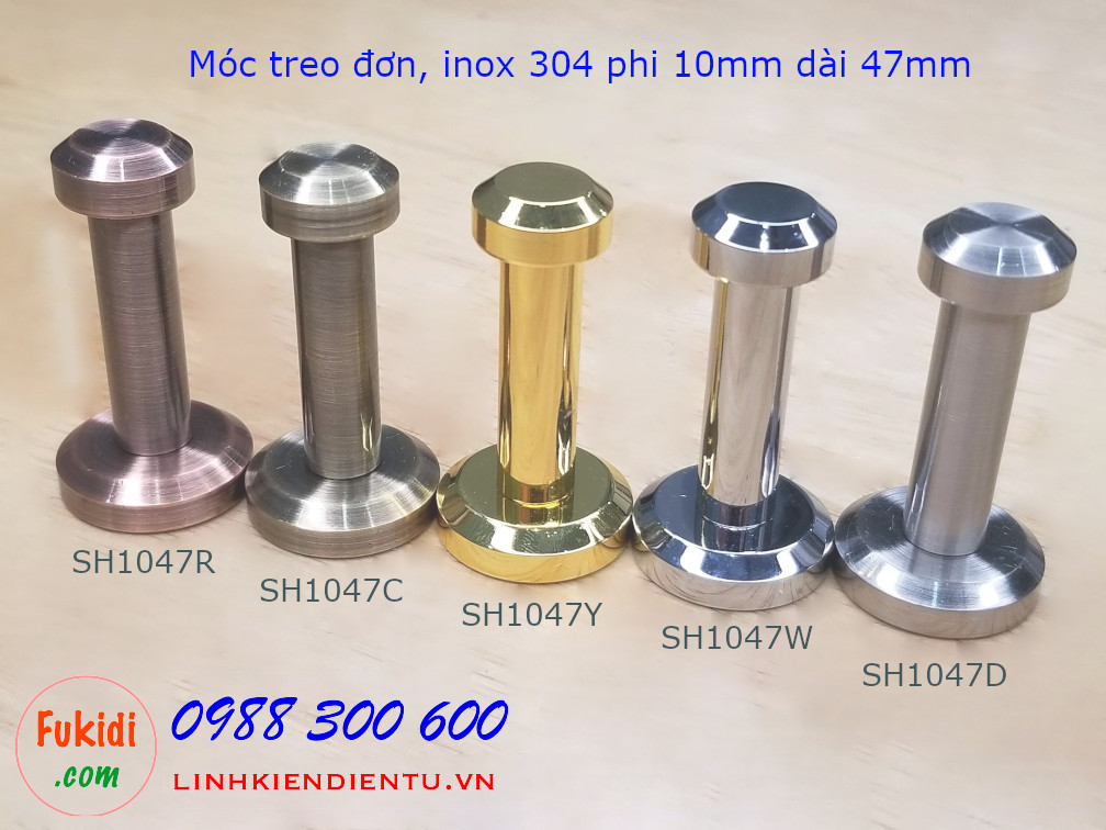 Hình ảnh của năm màu sắc khác nhau của móc treo SL1047x