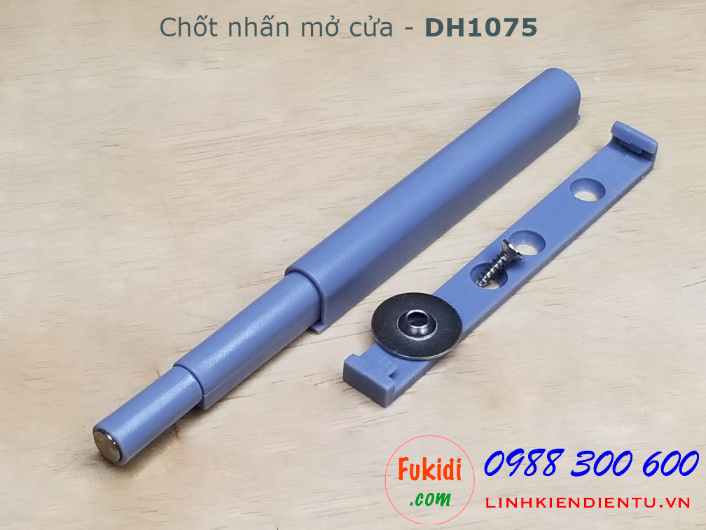 Chốt nhấn mở cửa tủ size 75x10mm - DH1075