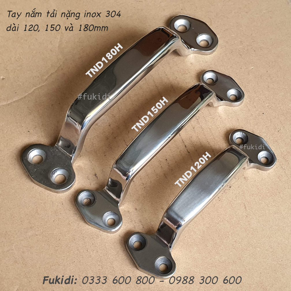 Ba kích cỡ của họ tay nắm nồi cơm công nghiệp, chiều dài 120, 150 và 180mm