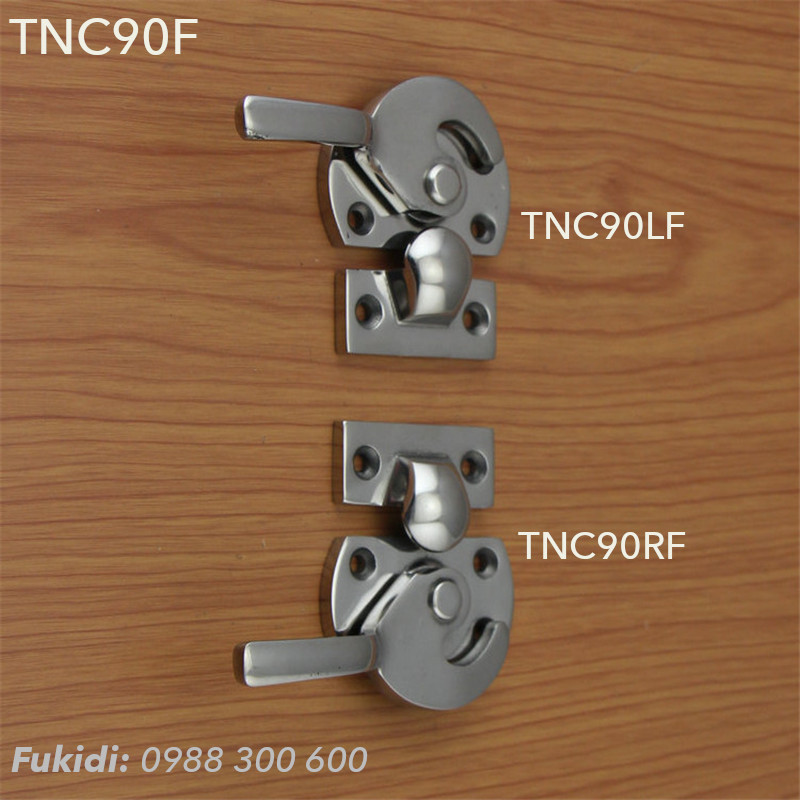 Tay nắm, khóa nắp nồi hơi, cửa lò nướng inox 304 dài 90mm - TNC90F