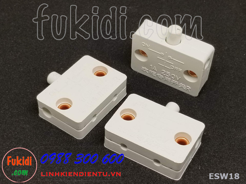 Công tắc đóng mở đèn cho tủ áo, tủ bếp 1A 250V ESW18