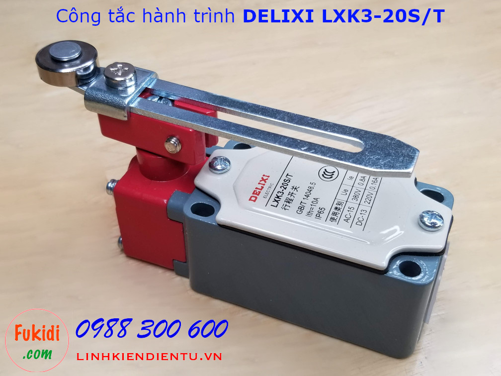 Công tắc hành trình DELIXI LXK3-20S/T dạng tay gạt 