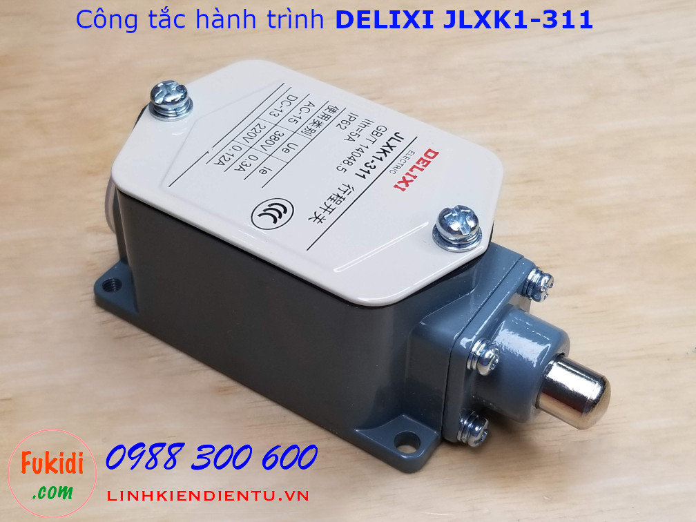 Công tắc hành trình DELIXI JLXK1-311 cần gạt dạng nút bấm