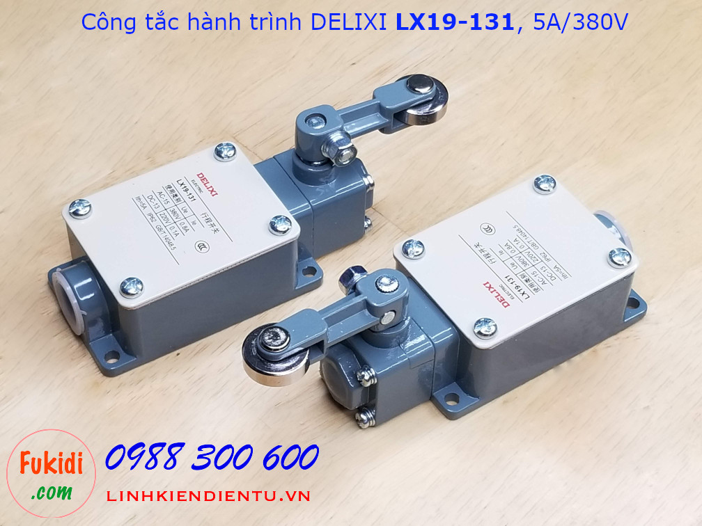 Công tắc hành trình Delixi LX19-131 5A/380VAC