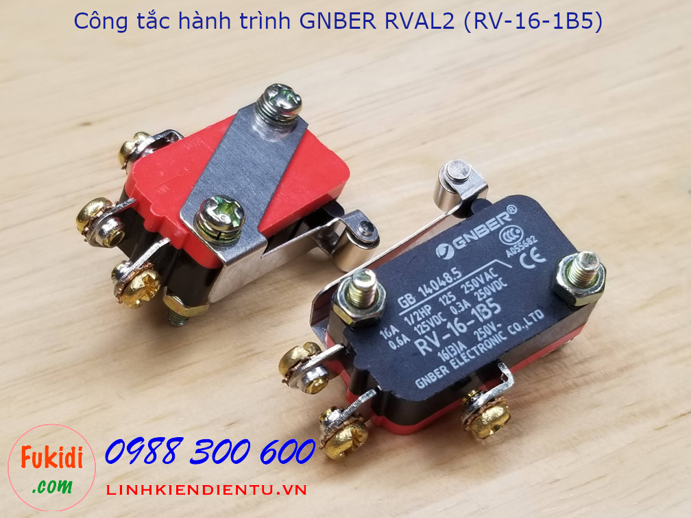 Công tắc hành trình GNBER RVAL2 (RV-16-1B5)