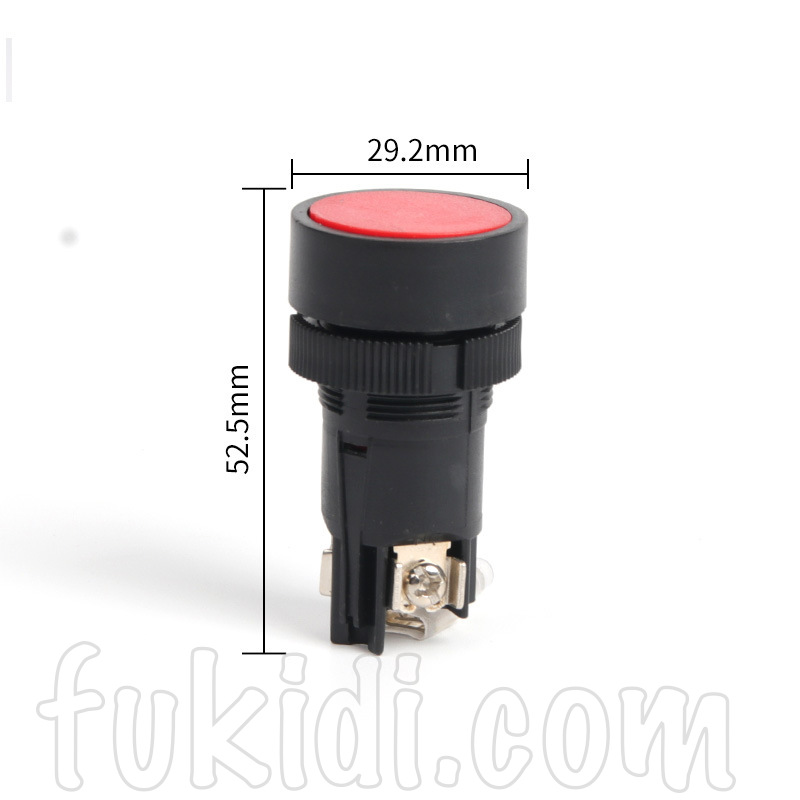 Nút nhấn nhả XB2-EA131 22mm màu xanh, thường mở (NO)