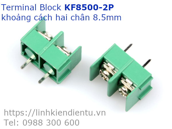 Terminal Block KF8500-2P, 8.5mm