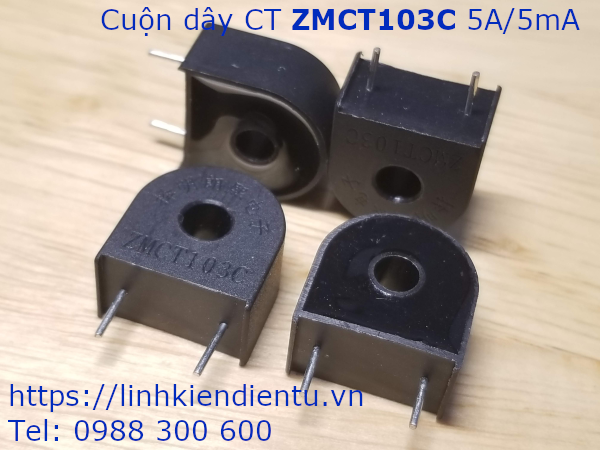 Cuộn dây CT ZMCT103C 5A/5mA
