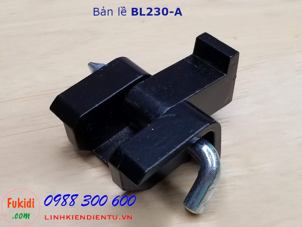 Bản lề tủ điện BL230-A chất liệu nhôm kích thước 40x36mm