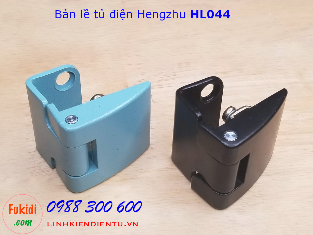 Bản lề tủ điện HL044 chất liệu hợp kim kẽm, size 46x40mm màu xanh - HL044G