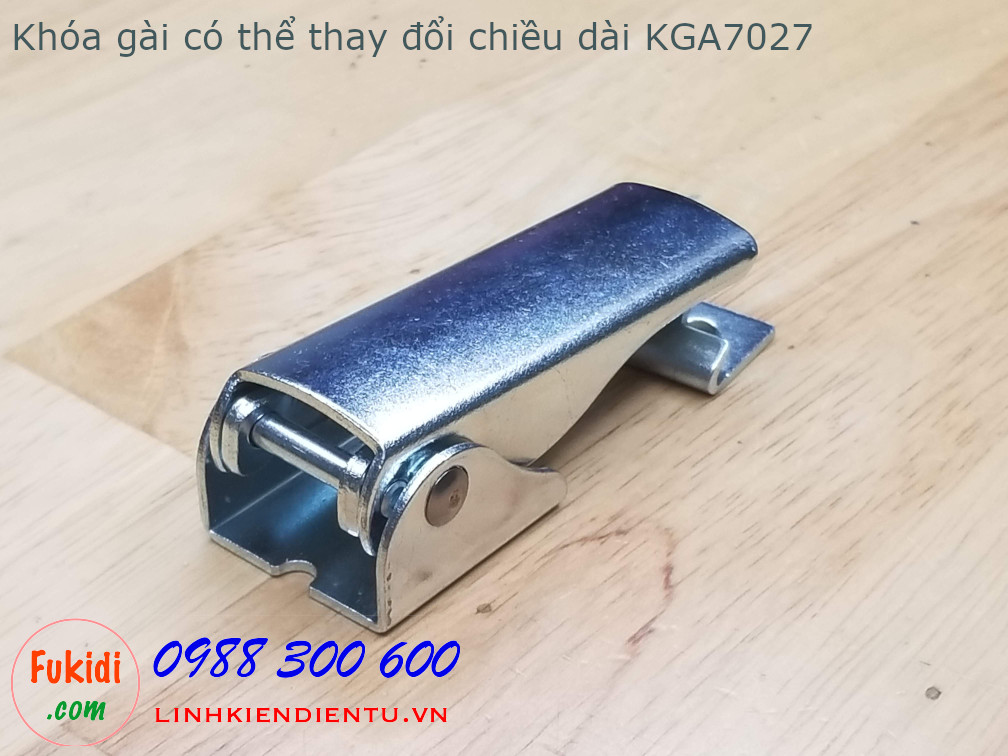 Móc khóa gài thép có thể điều chỉnh độ dài tay kéo KGA7027