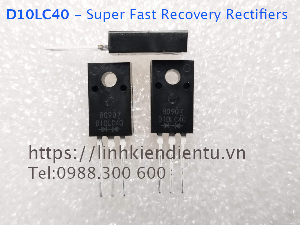 SHINDENGEN D10LC40 - 400V 10A, Super Fast Recovery Rectifiers