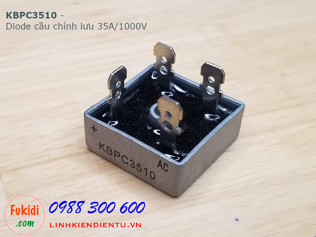 KBPC3510 Diode cầu chỉnh lưu 35A/1000V