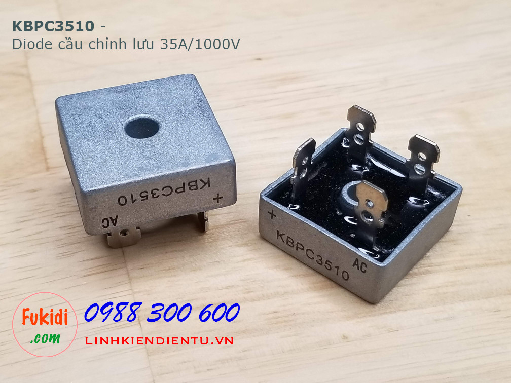 KBPC3510 Diode cầu chỉnh lưu 35A/1000V