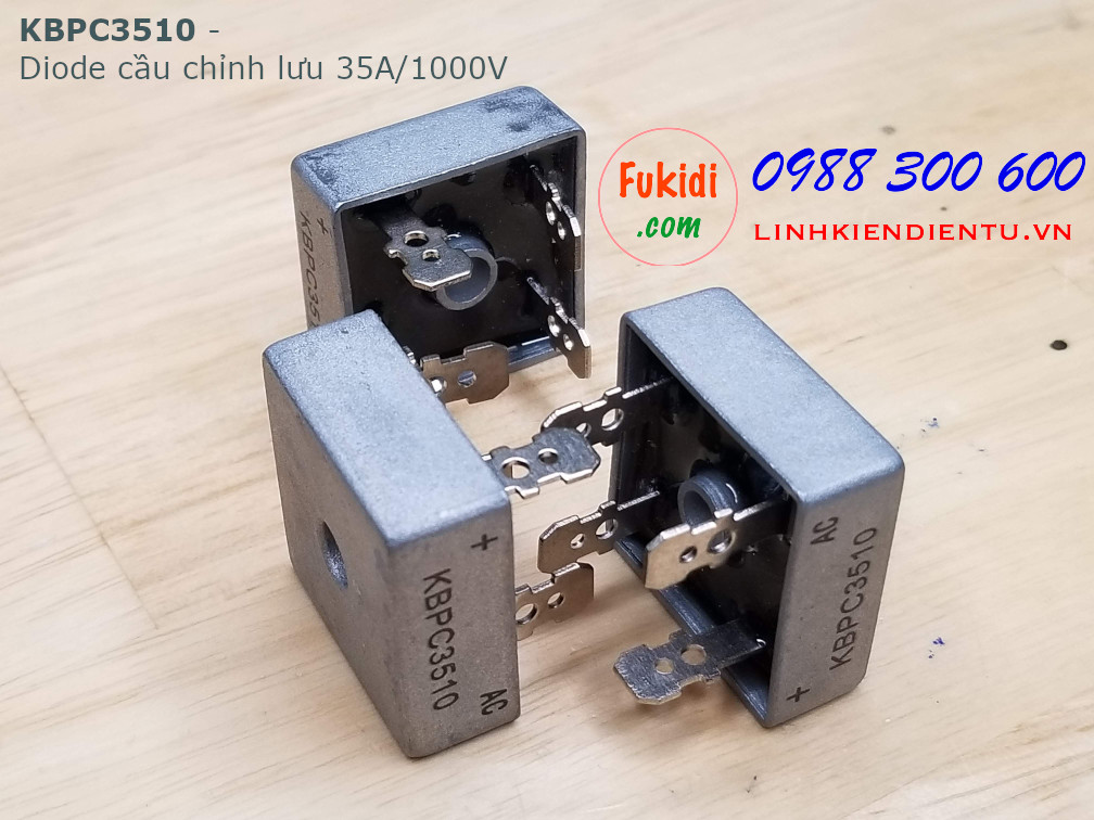 KBPC3510 Diode cầu chỉnh lưu 35A/1000V