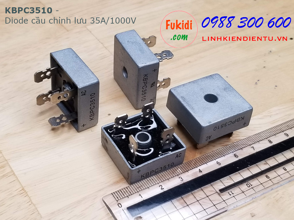 KBPC3510 Diode cầu chỉnh lưu 35A/1000V