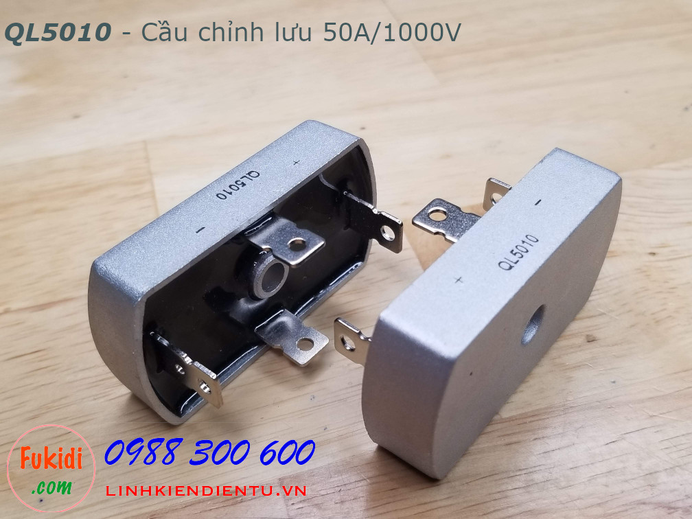 QL5010 cầu chỉnh lưu một pha 50A 1000V